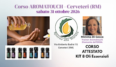 Cerveteri (RM) - Corso AromaTouch Technique