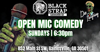 Open Mic Comedy @ Blackstrap Rockhall