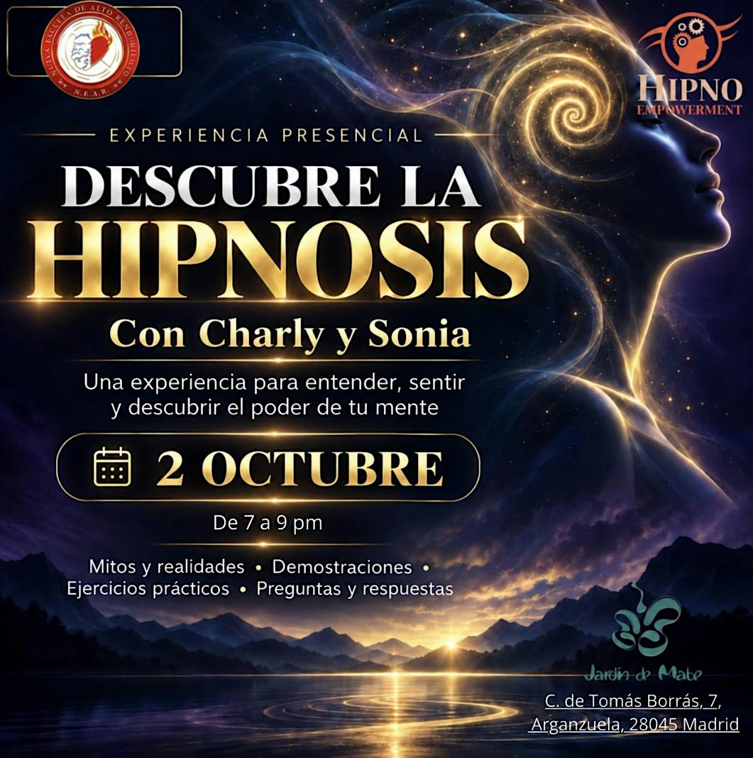 DESCUBRE LA HIPNOSIS con Charly y Sonia | Madrid