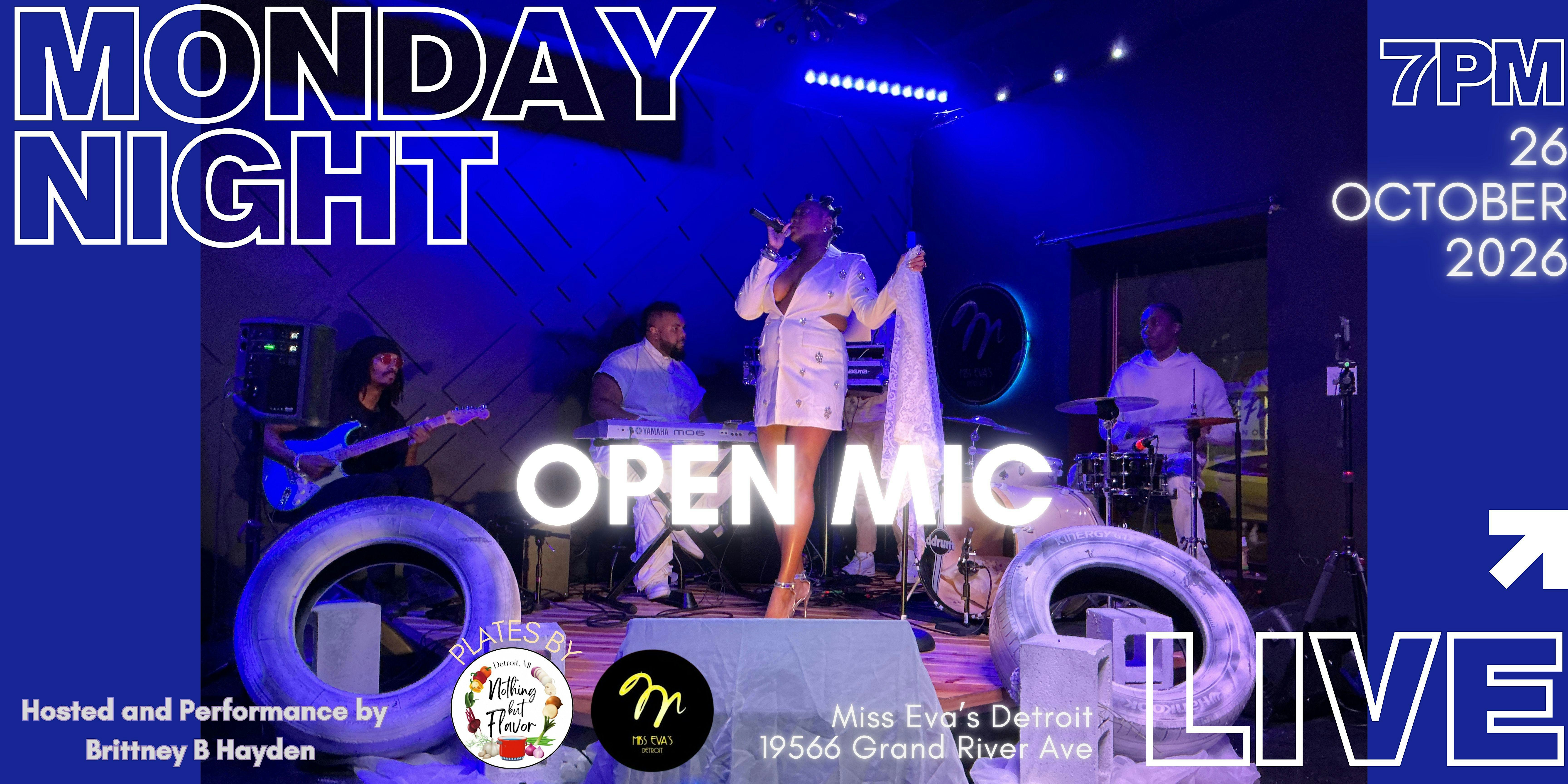 Monday Night Live Open Mic