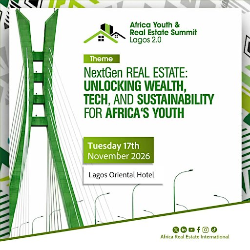 Pre-registration, African Youth and Real Estate Summit, Lagos 2026