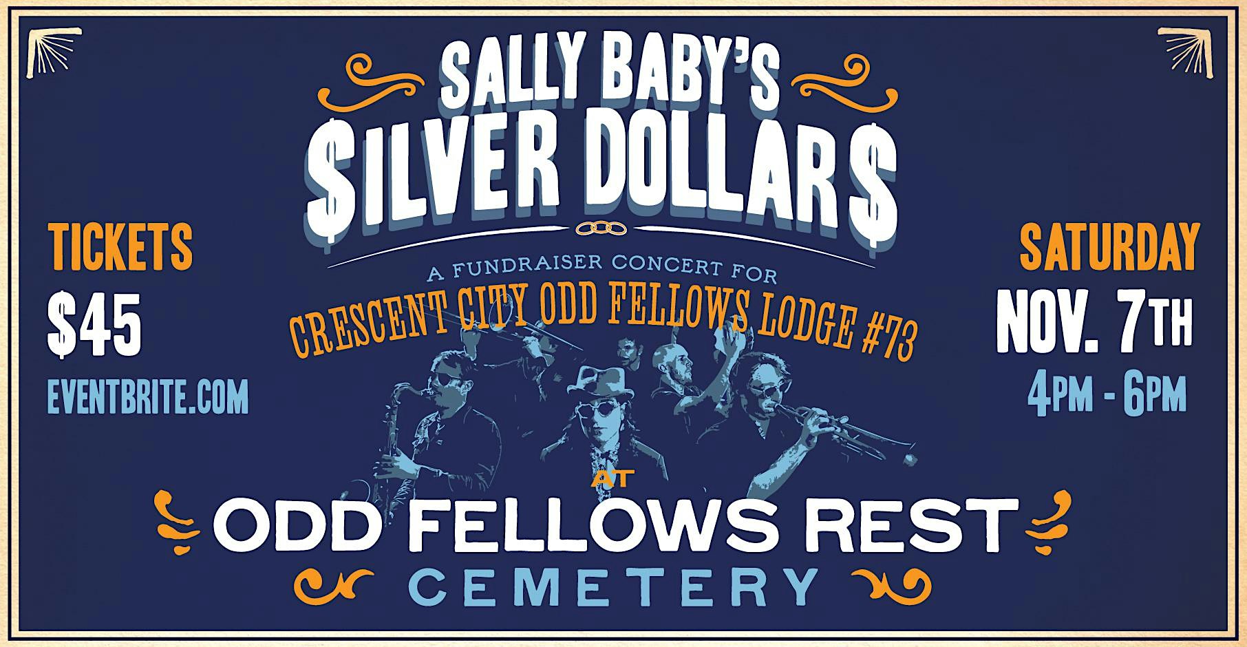 Sally Baby's Silver Dollars at Odd Fellow's Rest cemetery