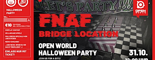 HALLOWEEN PARTY - FNAF BRIDGE LOCATION