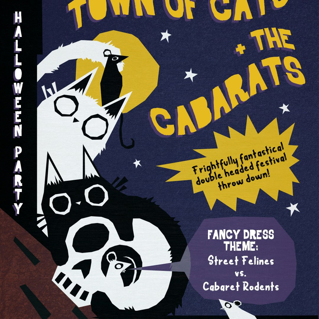 Town of Cats + The Cabarats: Halloween Party