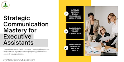 High-Impact Communication Skills Session for Executive Assistants | Seattle