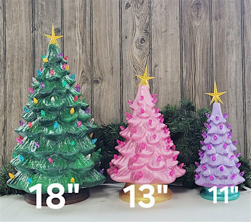Garden City Vintage Style Ceramic Trees @ Straight Farmhouse Museum