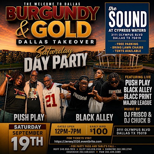 Jersey Party on The Water