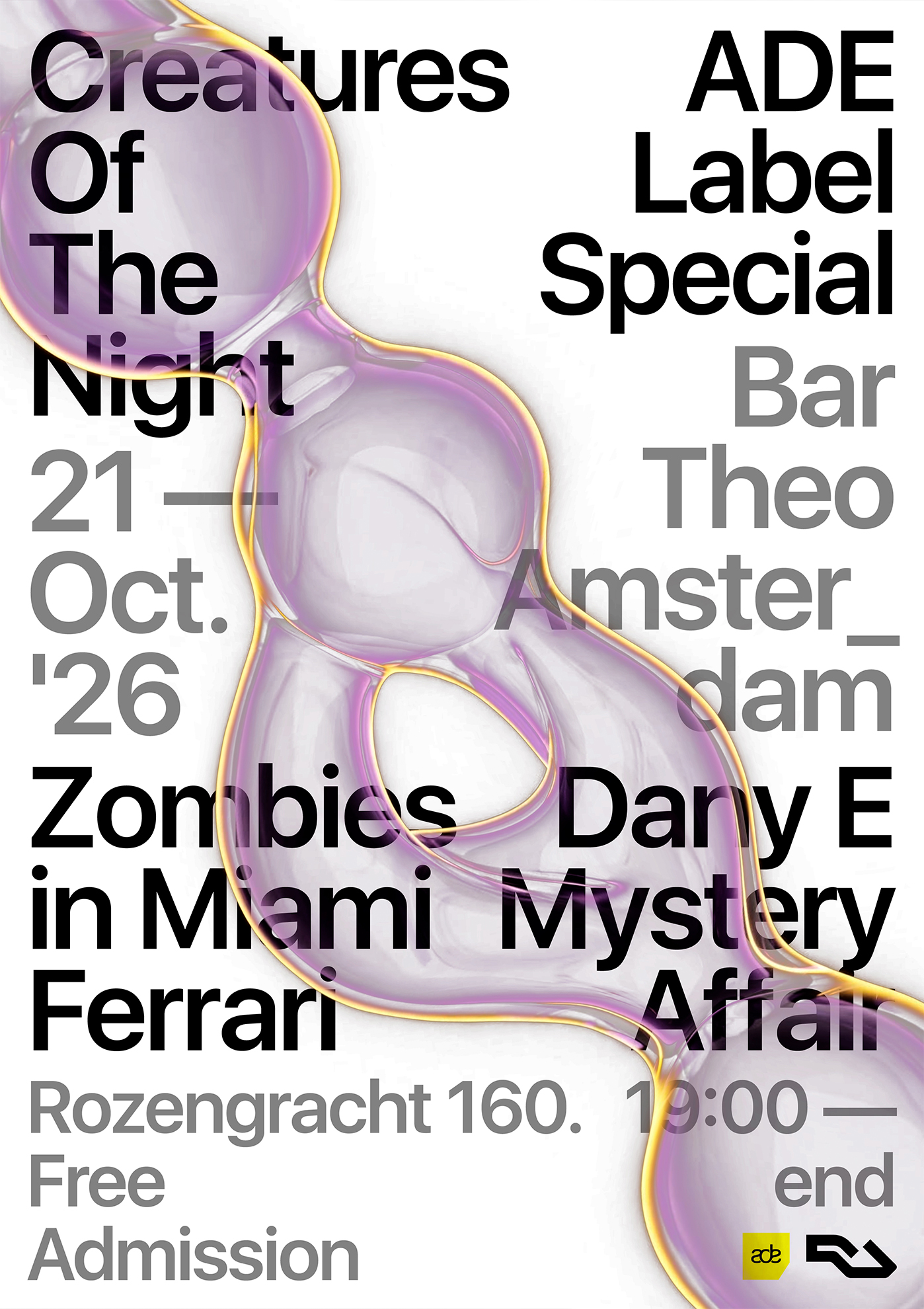 Creatures Of The Night — ADE Label Special
