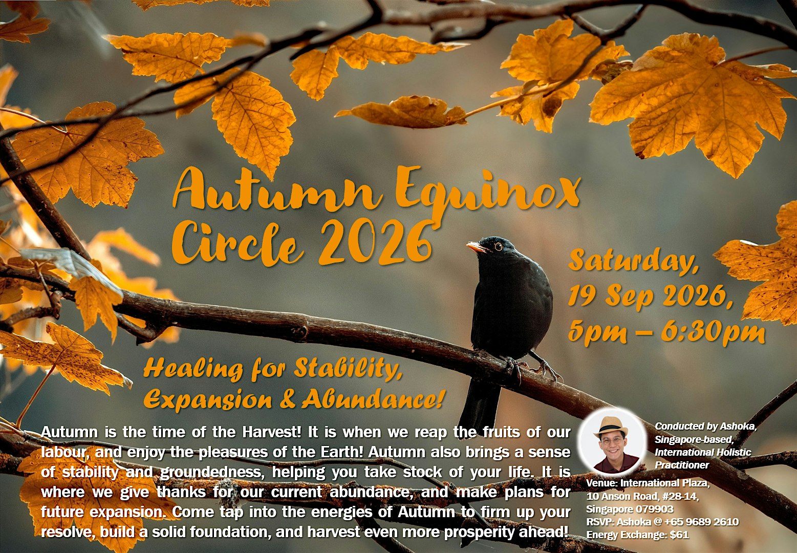 Autumn Equinox Circle 2026