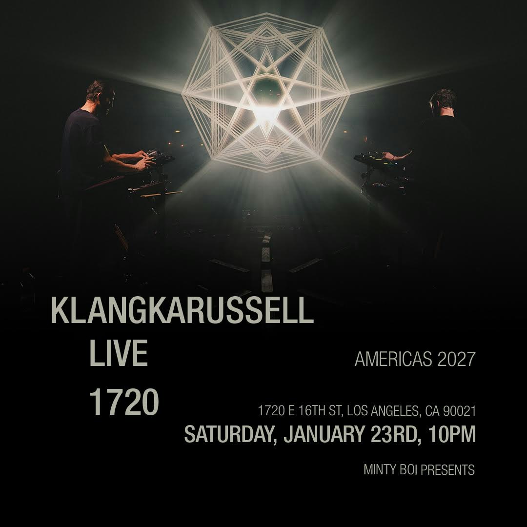Minty Boi Presents: Klangkarussell: Americas 2027 Tour