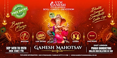 Ganesh Chaturthi London / Eastlondon