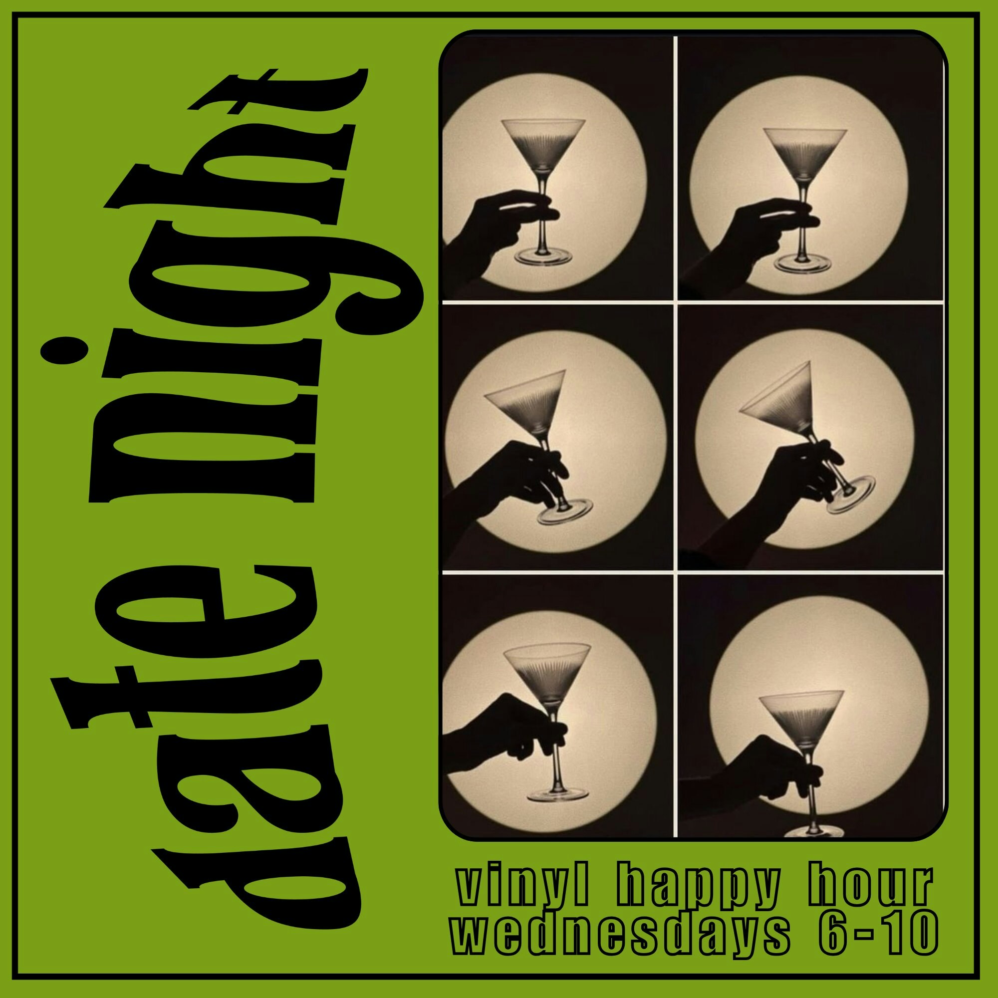 Date Nite: Vinyl Happy Hour