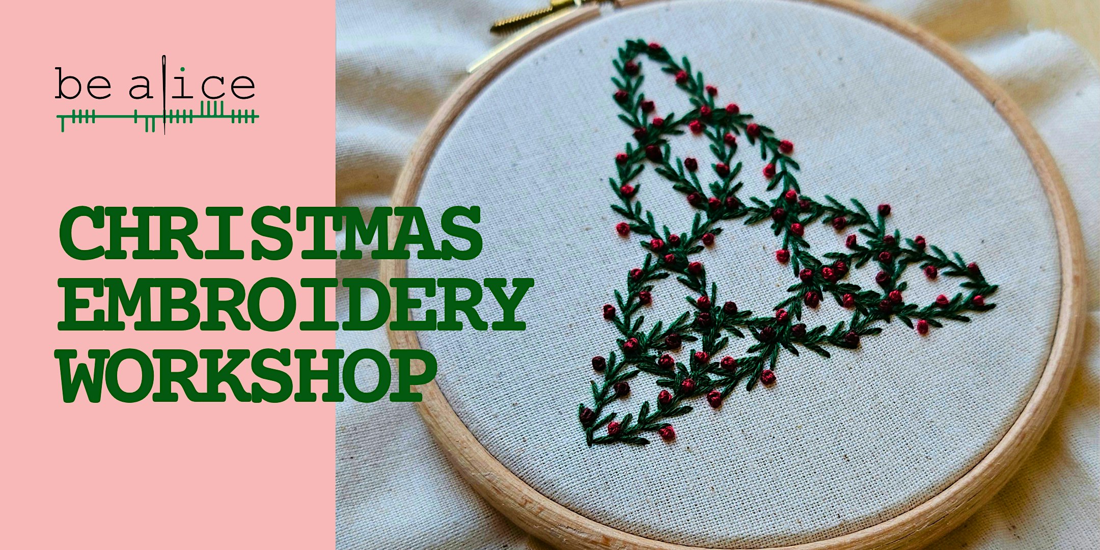 Christmas Embroidery Workshop