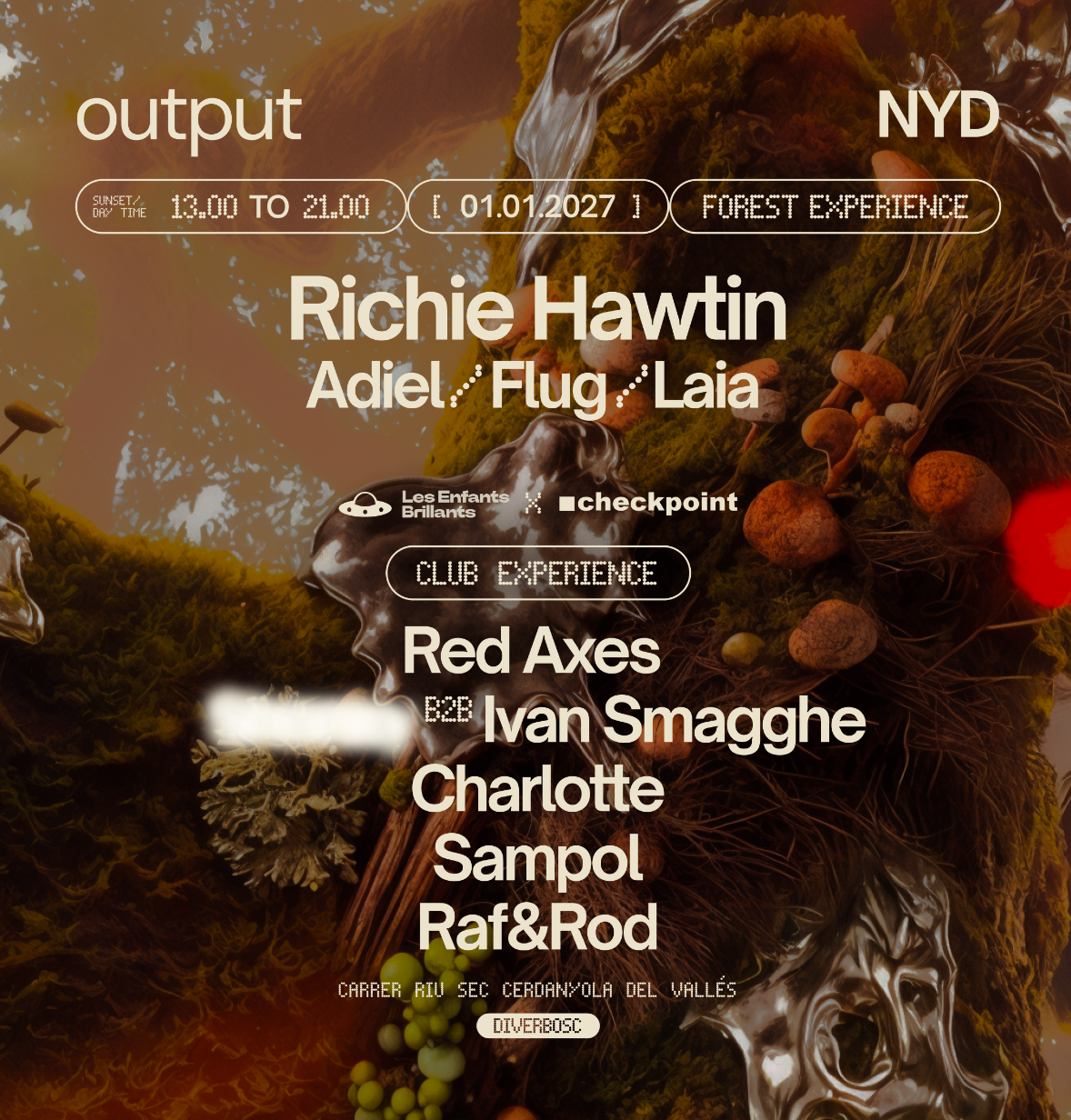 Output pres NYD 2027 with Richie Hawtin