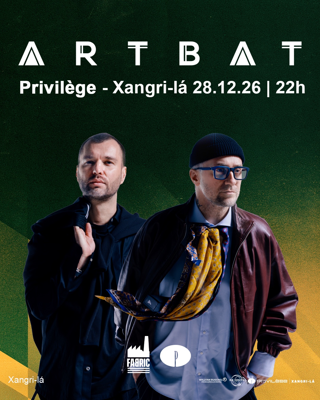 Fabric presents: pre NYE with Artbat / PRIVILÈGE XANGRI-LÁ
