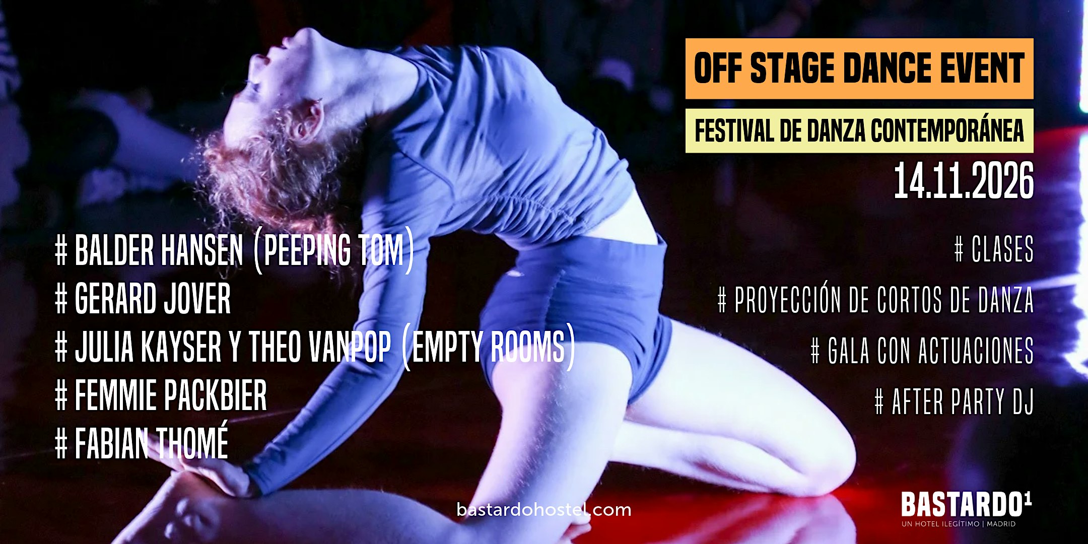 GALA Festival de Danza Contemporánea - "Off Stage Dance Event" III
