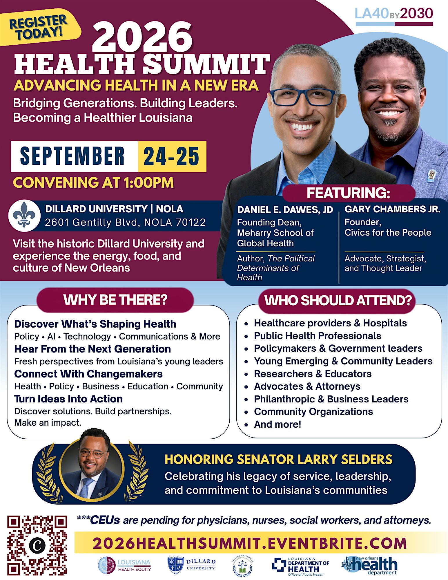 2026 Health Summit: Advancing Health in a New Era