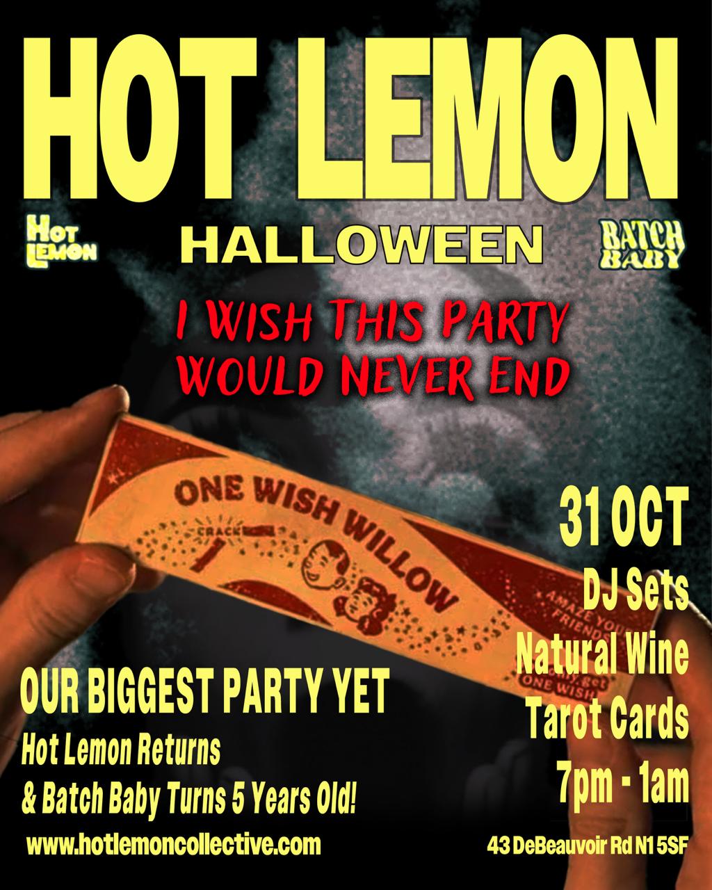 HOT LEMON HALLOWEEN