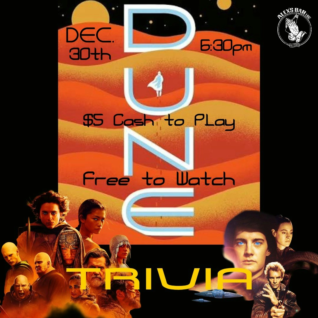 DUNE TRIVIA: BOOKS AND MOVIES