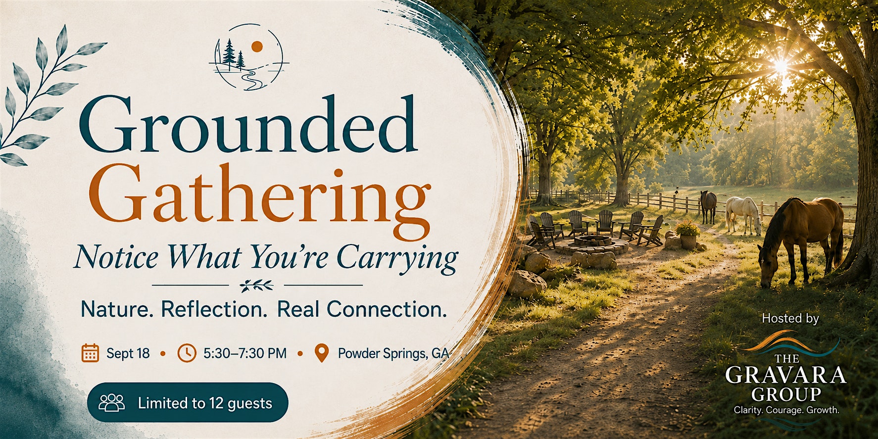 Grounded Gathering- Notice What You're Carrying