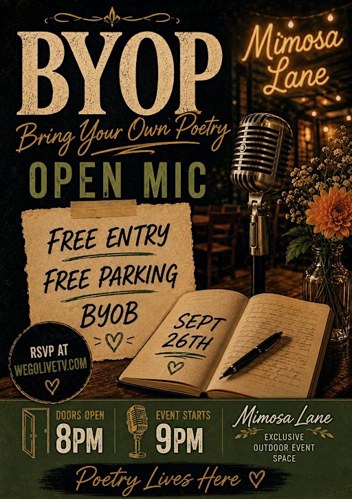 B.Y.O.P. Open Mic