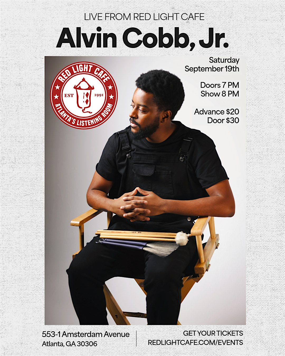 Alvin Cobb, Jr. LIVE!