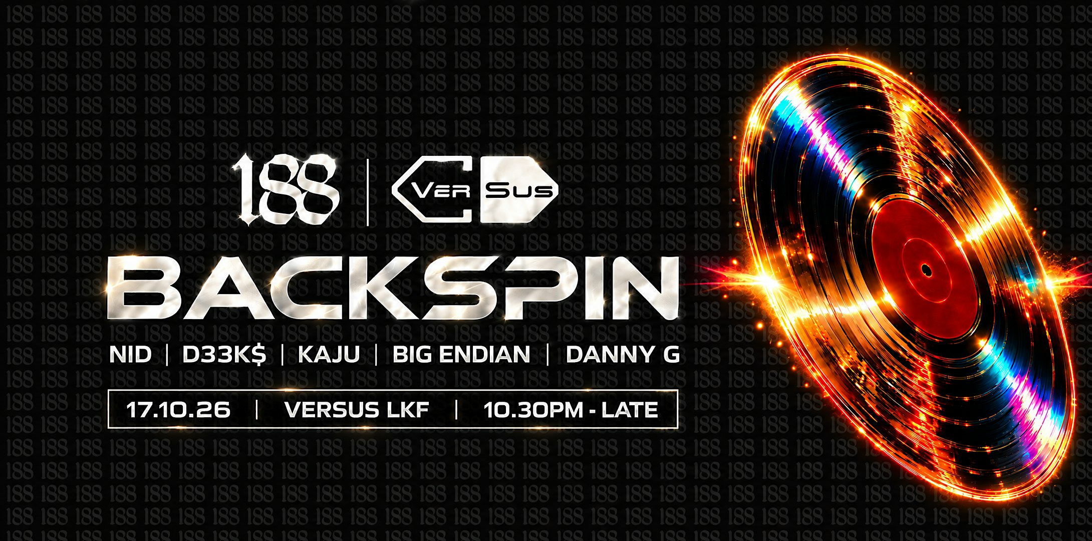 188 Collective Presents: BACKSPIN