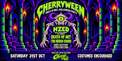 Cherryween w/ HZED Debut EP Launch! Sat Oct 31st