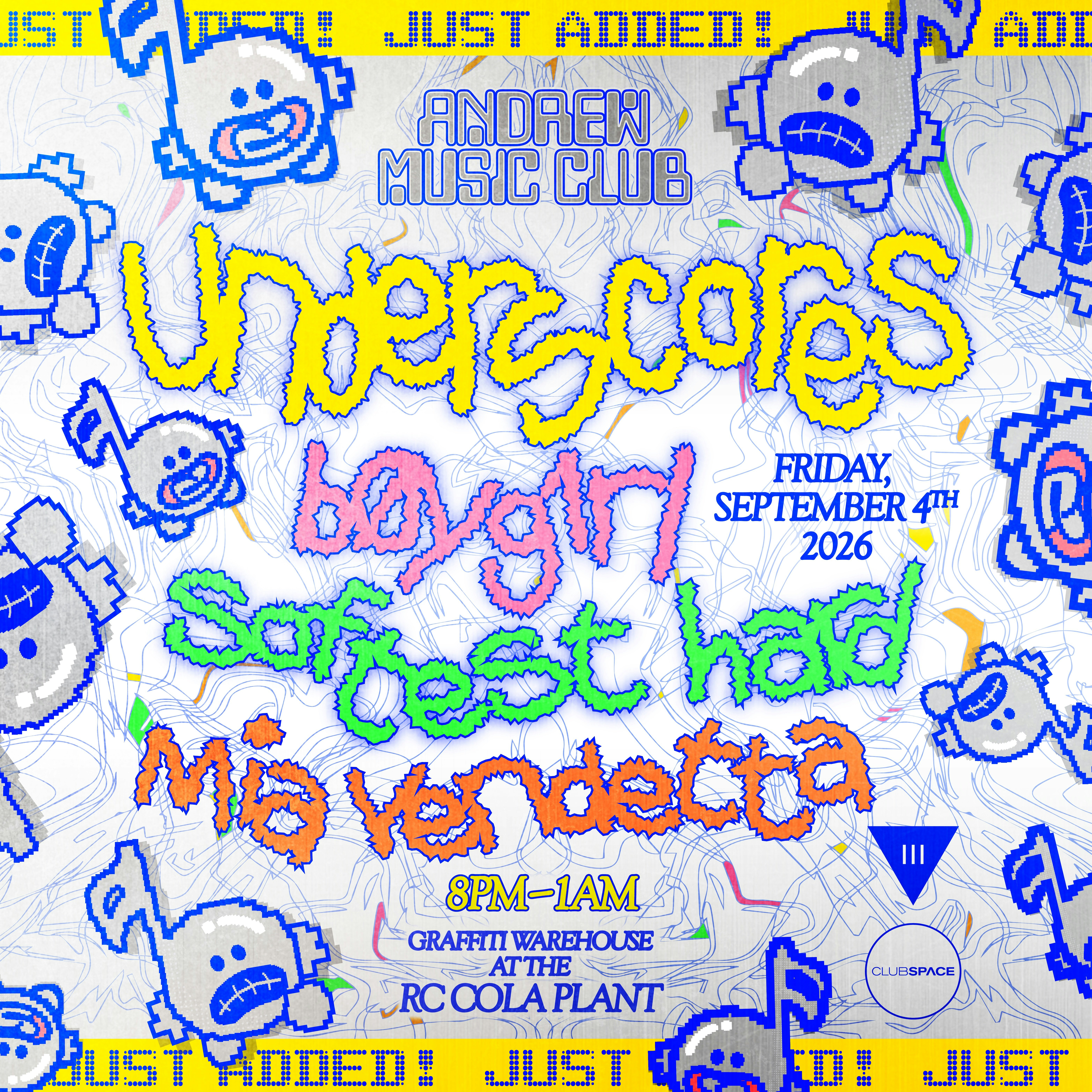 Andrew Music Club: underscores
