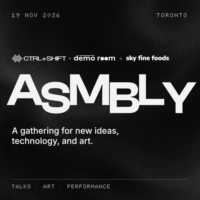 ASMBLY: A gathering for new ideas, tech, and art