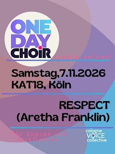 One Day Choir (treble voices SSA)
