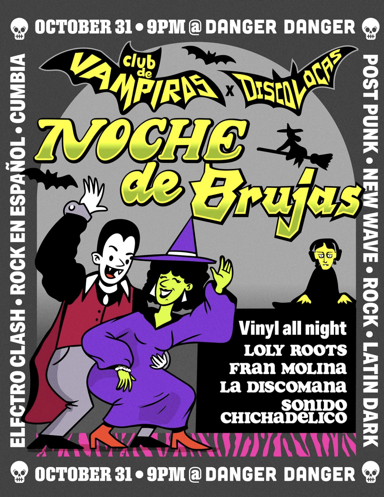 Club De Vampiros X Discolocas Halloween Party