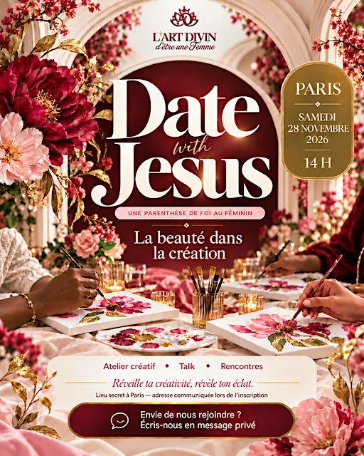 Date with Jesus Paris - Atelier créatif & rencontre entre femmes