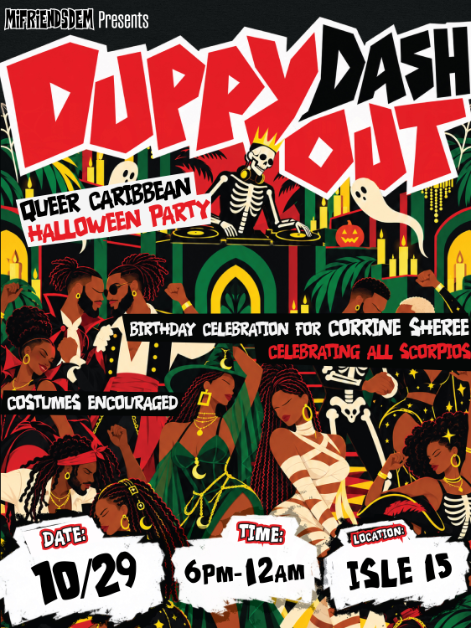 Duppy Dash Out · Queer Caribbean Pre-Halloween Fete