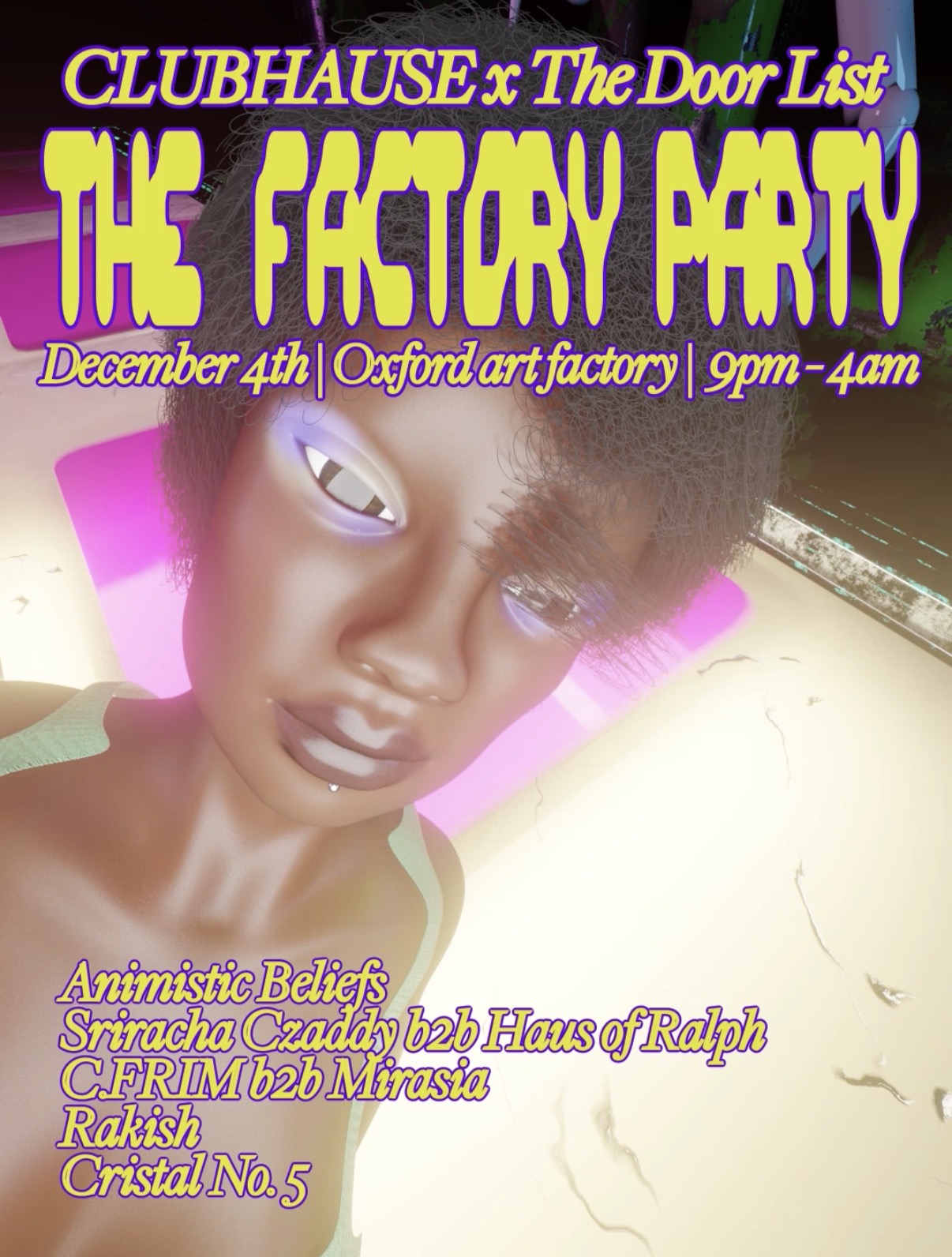CLUBHAUS x The Door List: The Factory Party