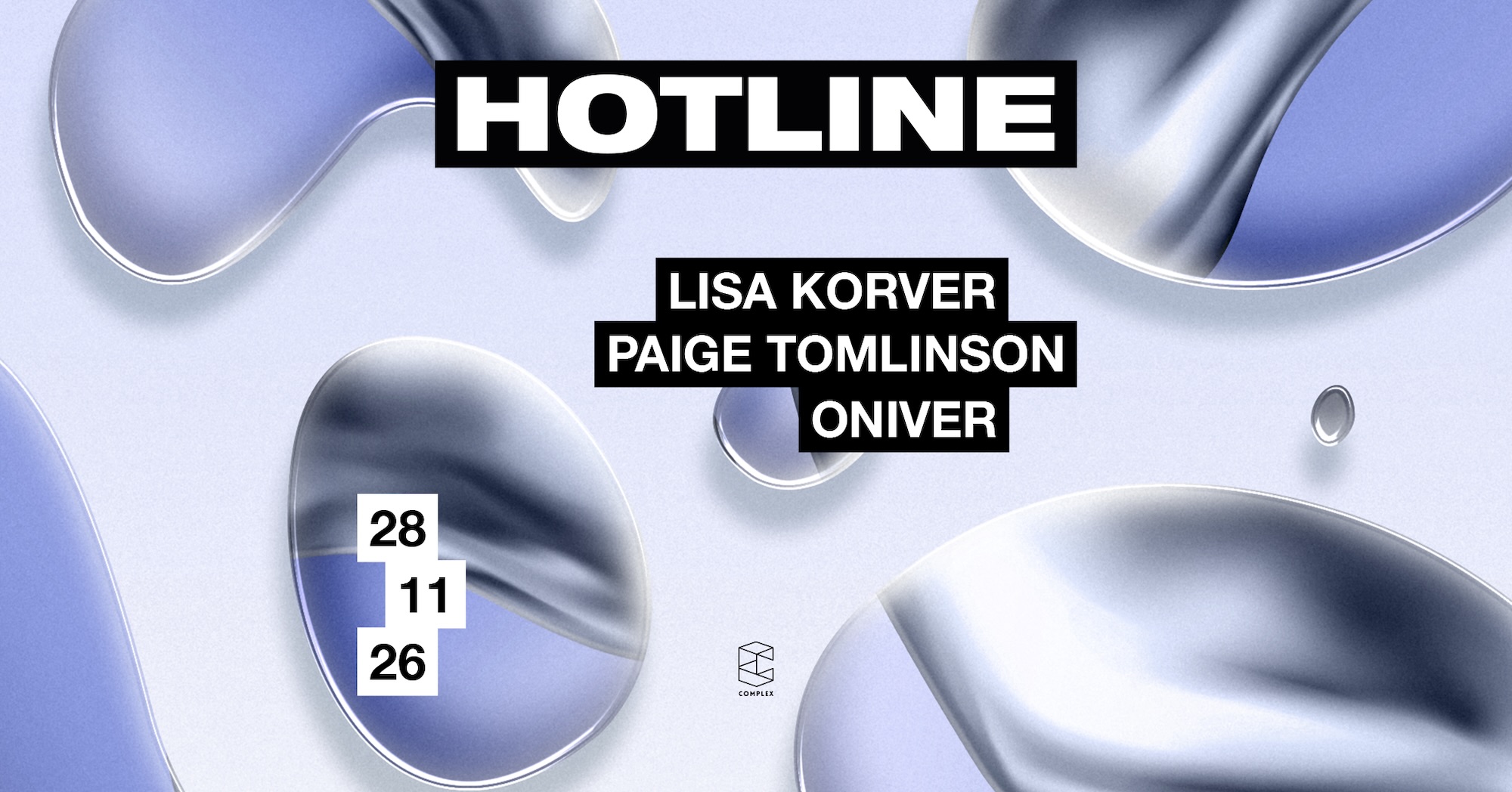 HOTLINE presents Lisa Korver & Paige Tomlinson