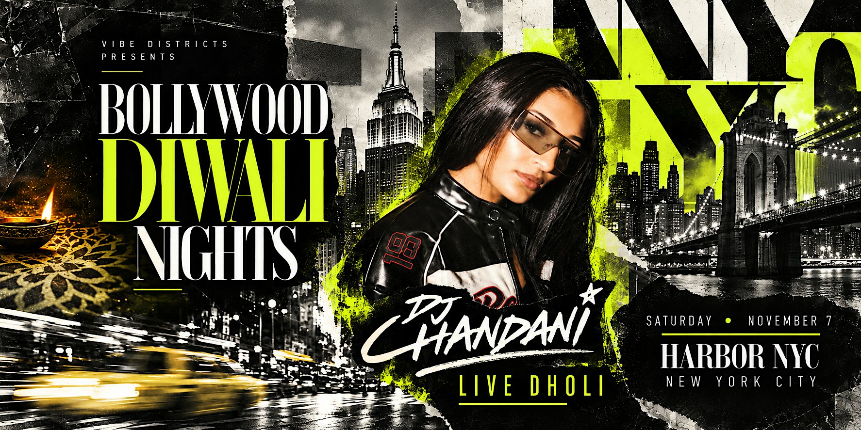 Bollywood Diwali Nights NYC | New York’s Desi Diwali Party