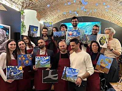 Art and Wine at Dasein - Paint and Sip in Milano
