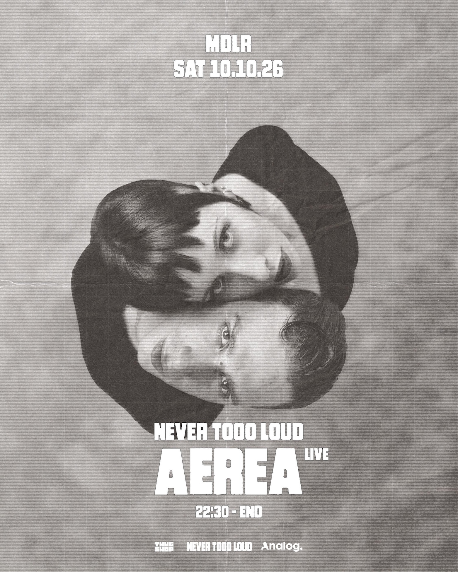 Thugshop x Never Tooo Loud presents: AEREA [Live]