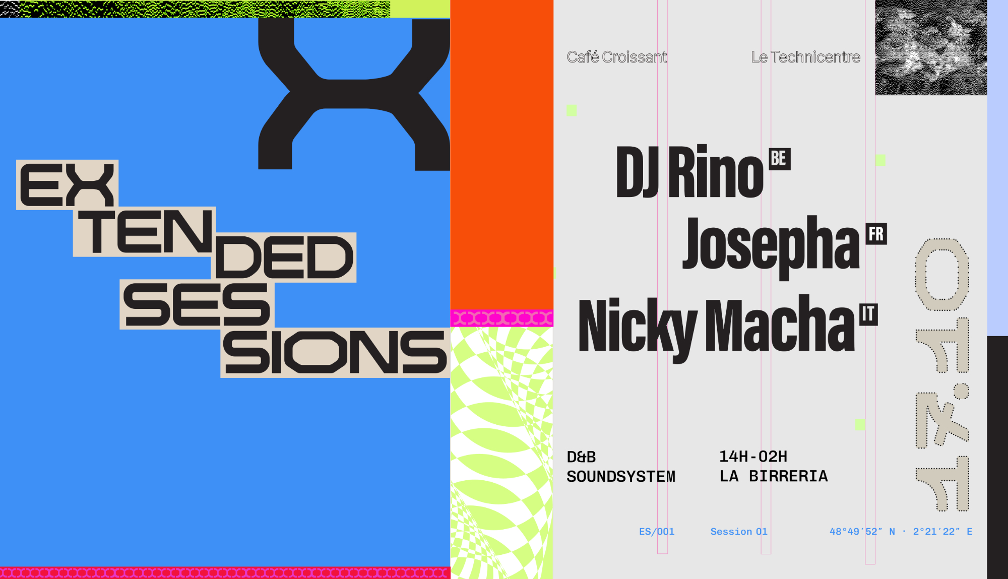 Extended Sessions 001: DJ Rino, Nicky Macha, Josepha