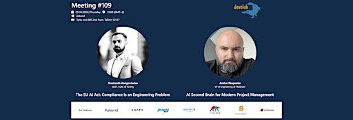 DevClubEE#109: Sreekanth Harigovindan, Andrei Skopenko
