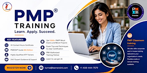 4 Day Project Management Professional In-Person Training In Thornton, CO