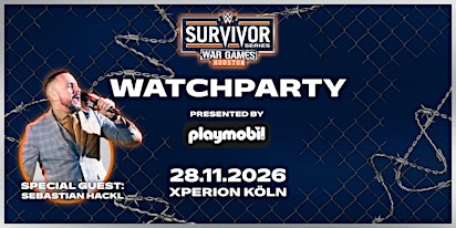 WWE Survivor Series Watchparty presented by PLAYMOBIL