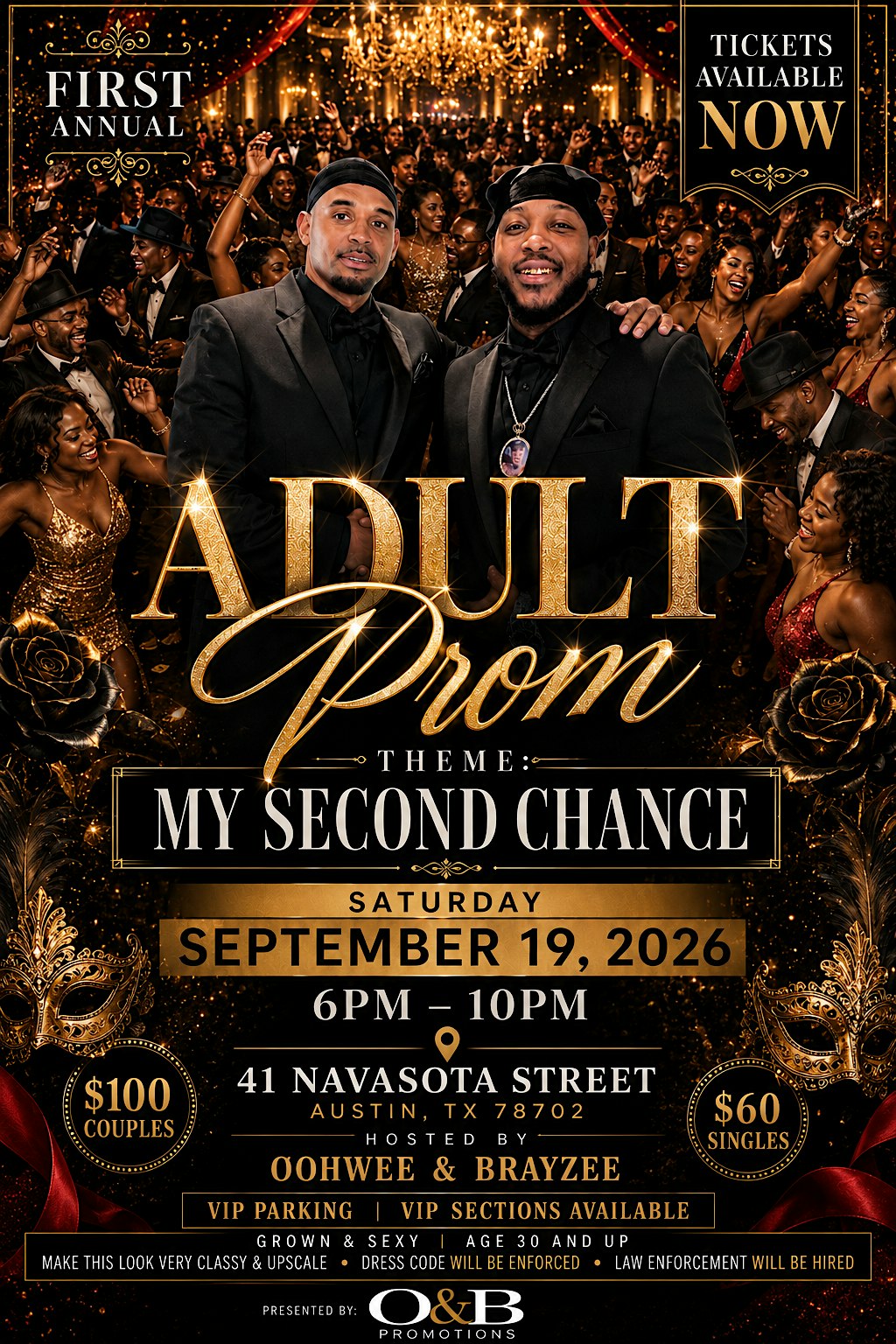 First Annual Adult Prom: My Second Chance