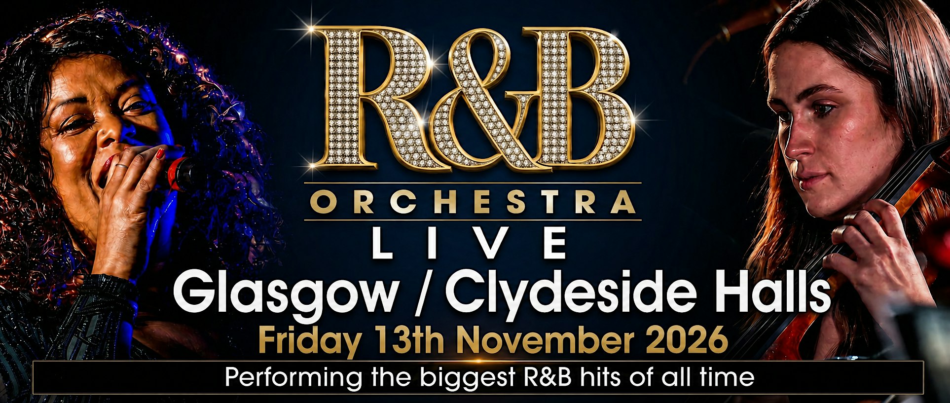 R&B ORCHESTRA LIVE - Glasgow Clydeside Halls- November  2026
