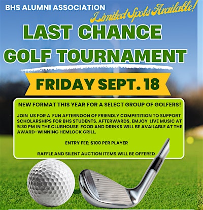 Brenda Moran Brookline High School Alumni Association Charity Golf Event