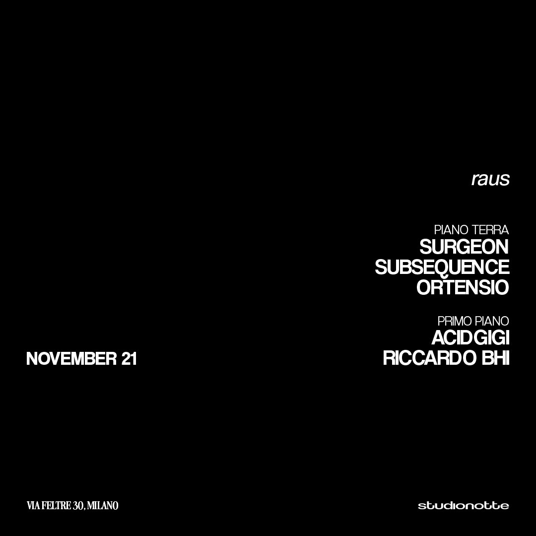 Raus with Surgeon