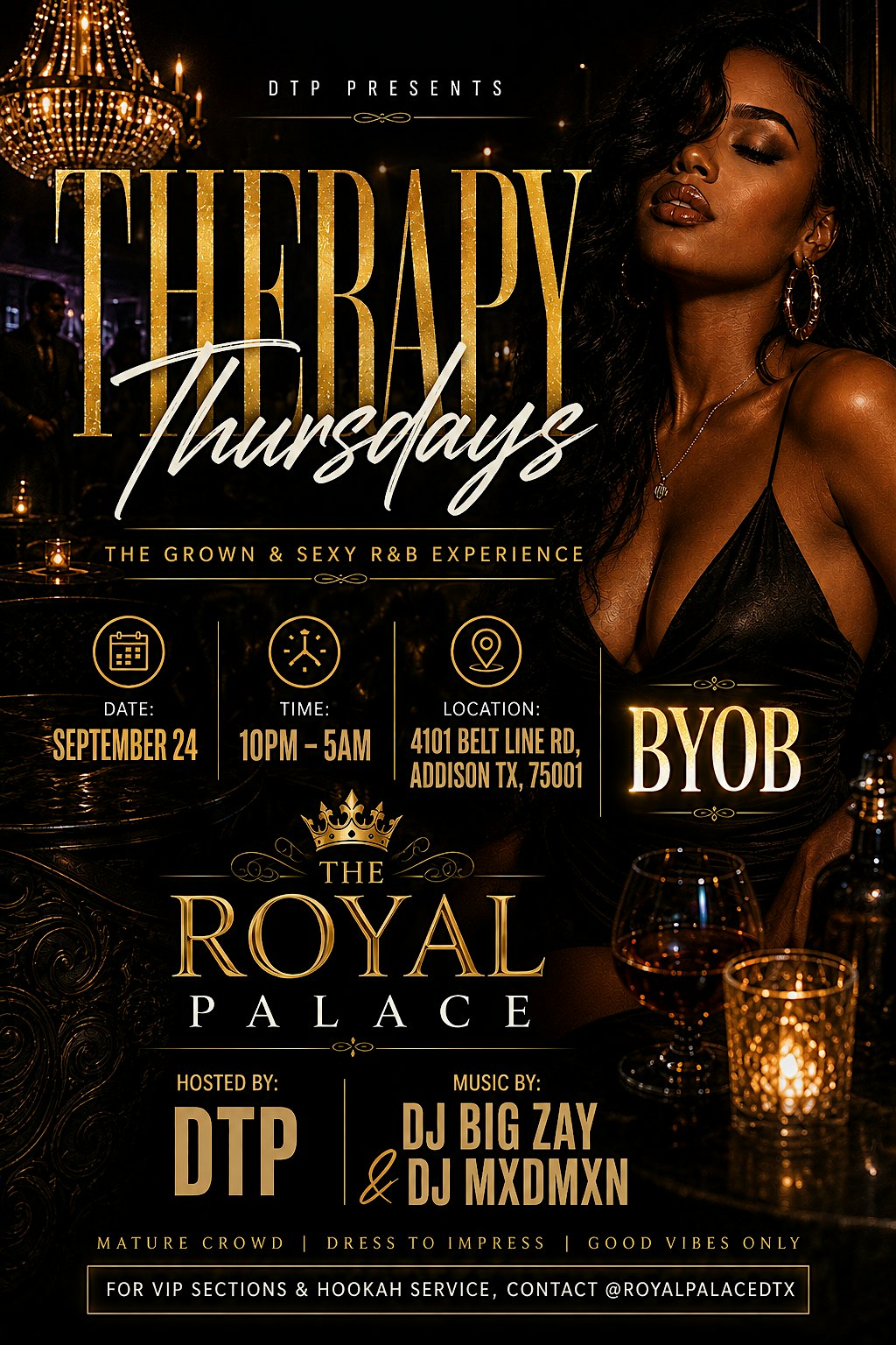 Therapy Thursday BYOB R&B Experience