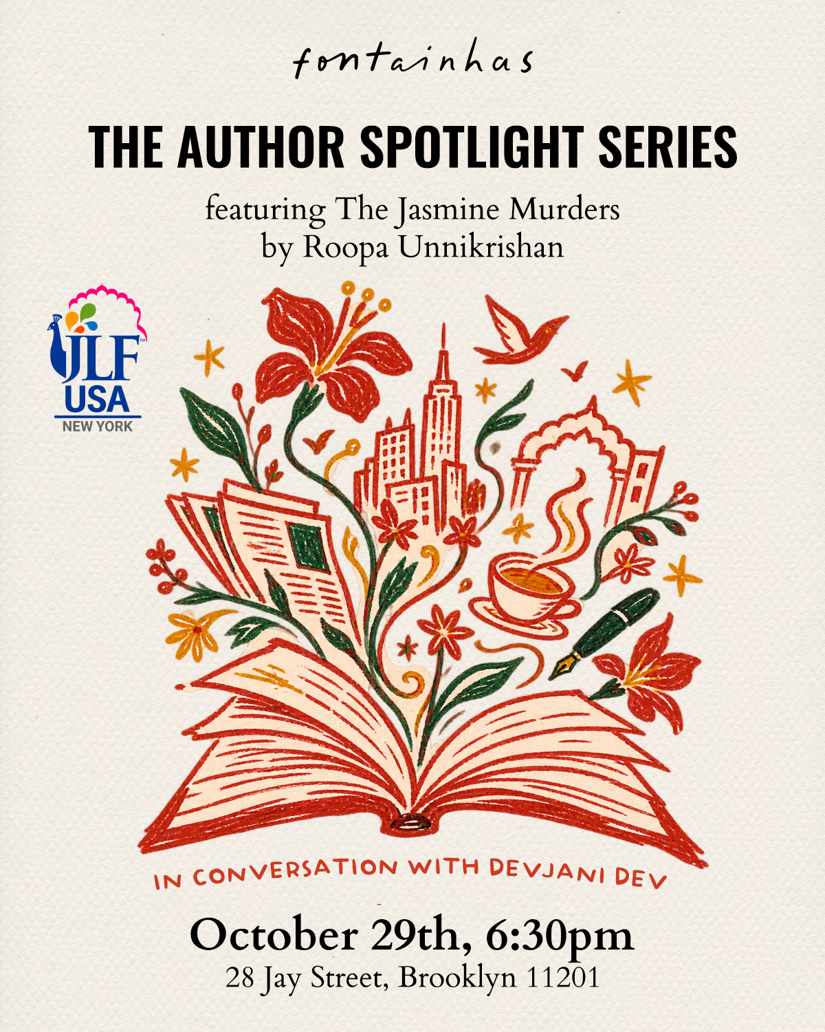 The Scent of a Secret: Roopa Unnikrishnan in Conversation with Devjani Dev