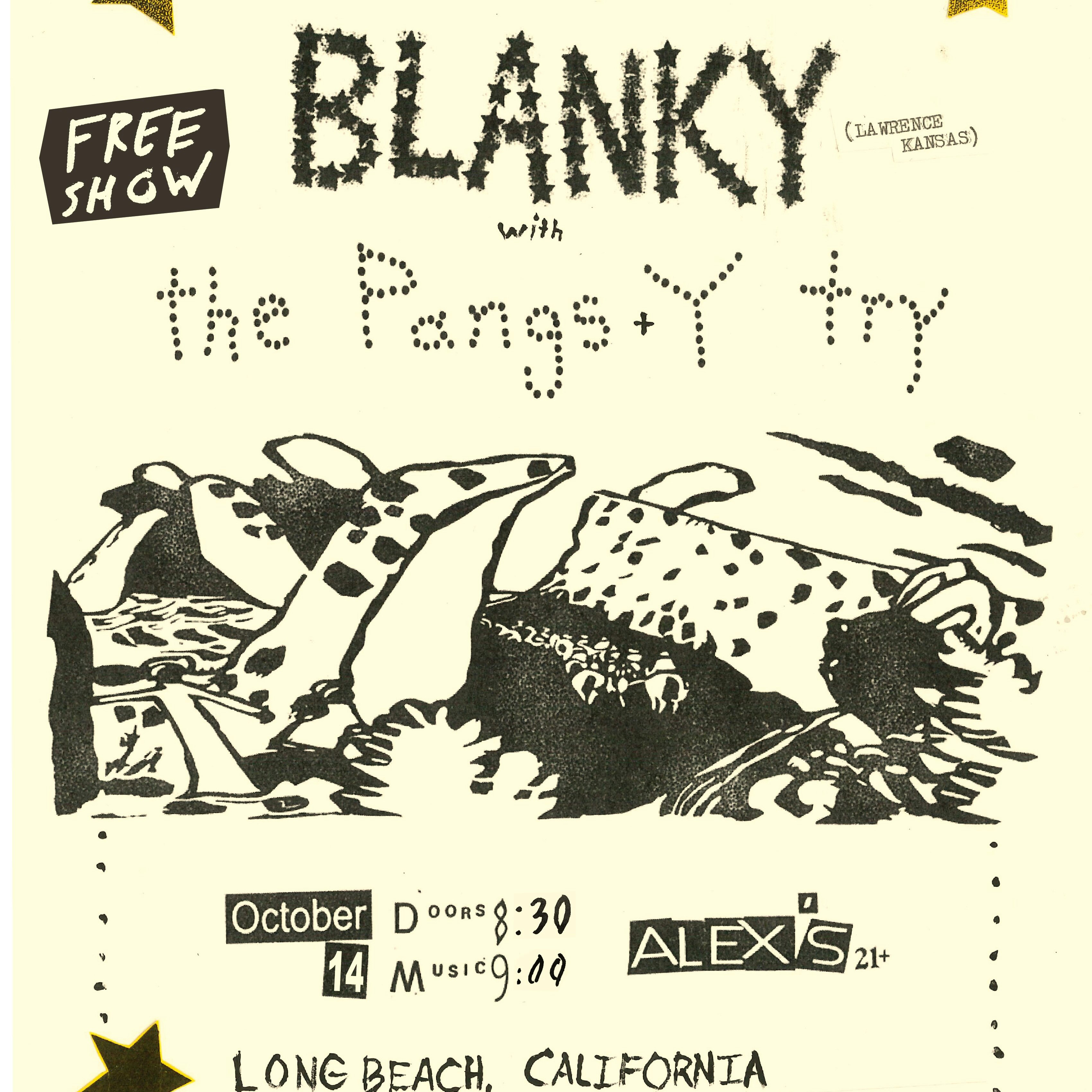 Blanky + The Pangs + Y Try